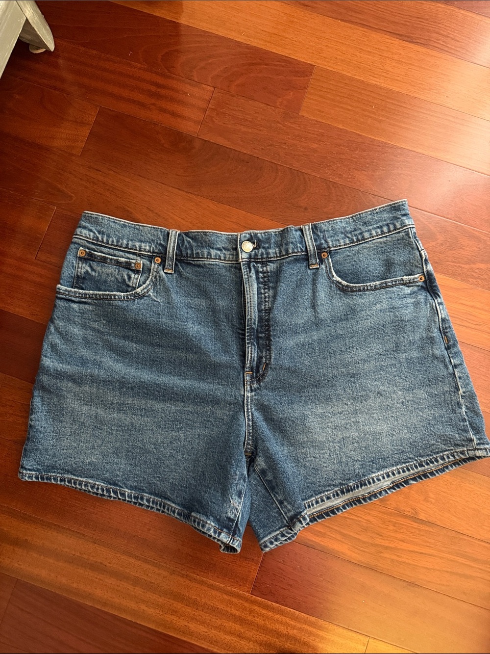 Madewell Blue Denim Jean Shorts